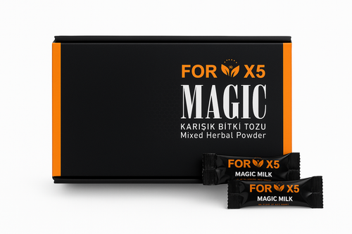 ForX5 Magic Milk pflanzliches Nahrungsergänzungsmittel Pulver mit Kräutern